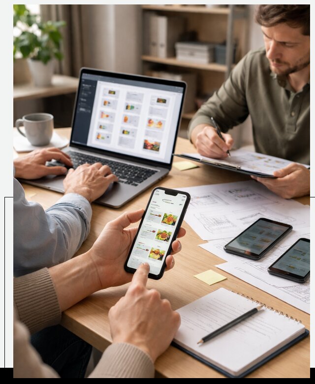 Разработка мобильного приложения торговой сети в Павлове