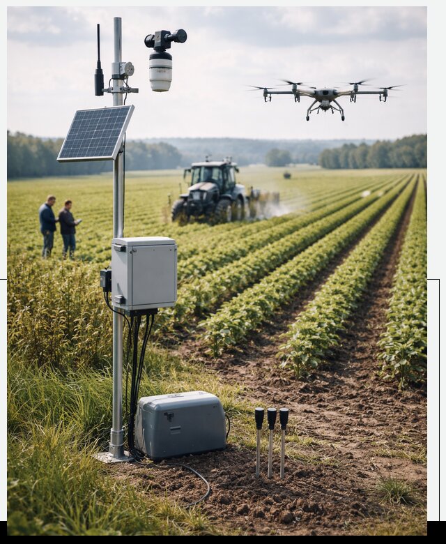 Разработка IoT мониторинга полей в Павлове от 8616 р. | АвикейПвв